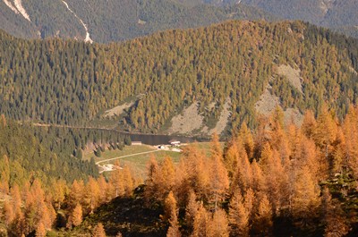 Lago di Calaita da Cima Folga
